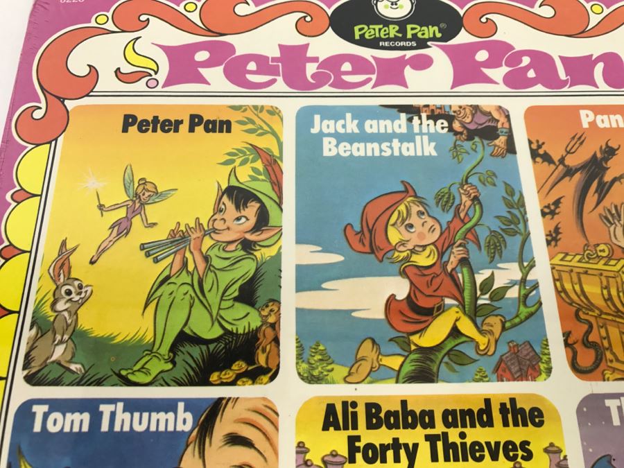 SEALED Peter Pan Record Jack And The Beanstalk, Pandora, Tom Thumb 8226 [Photo 4]