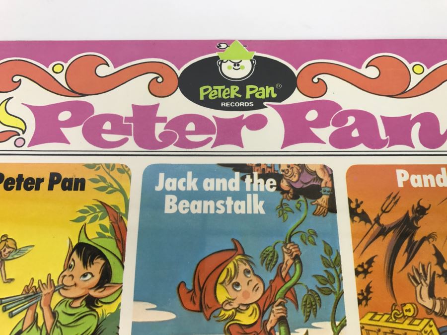 SEALED Peter Pan Record Jack And The Beanstalk, Pandora, Tom Thumb 8226 [Photo 2]