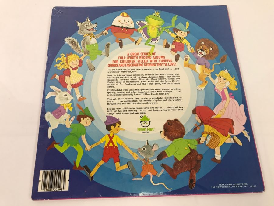 SEALED Peter Pan Record Jack And The Beanstalk, Pandora, Tom Thumb 8226 [Photo 8]