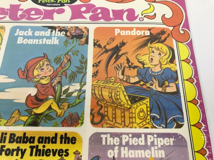 SEALED Peter Pan Record Jack And The Beanstalk, Pandora, Tom Thumb 8226 [Photo 5]