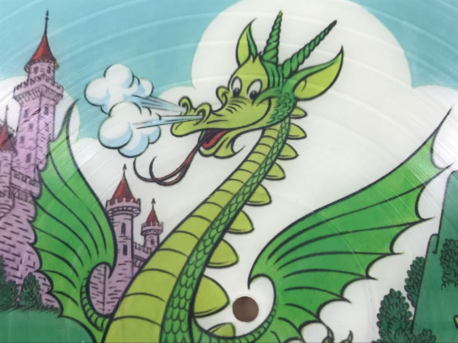 Puff The Magic Dragon Peter Pan Picture Disks Vinyl Record PD-202 [Photo 10]