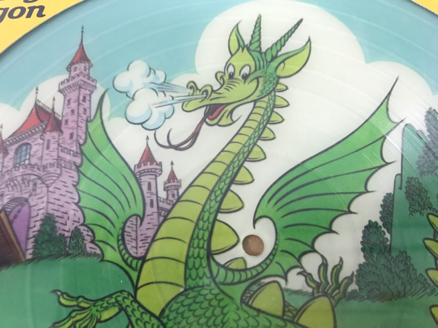 Puff The Magic Dragon Peter Pan Picture Disks Vinyl Record PD-202 [Photo 4]