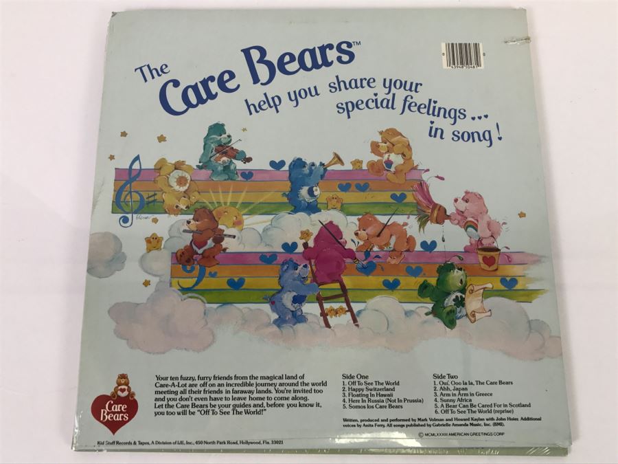 (3) SEALED Care Bears Records KSS5038 KSS5048 KSS5050 [Photo 12]