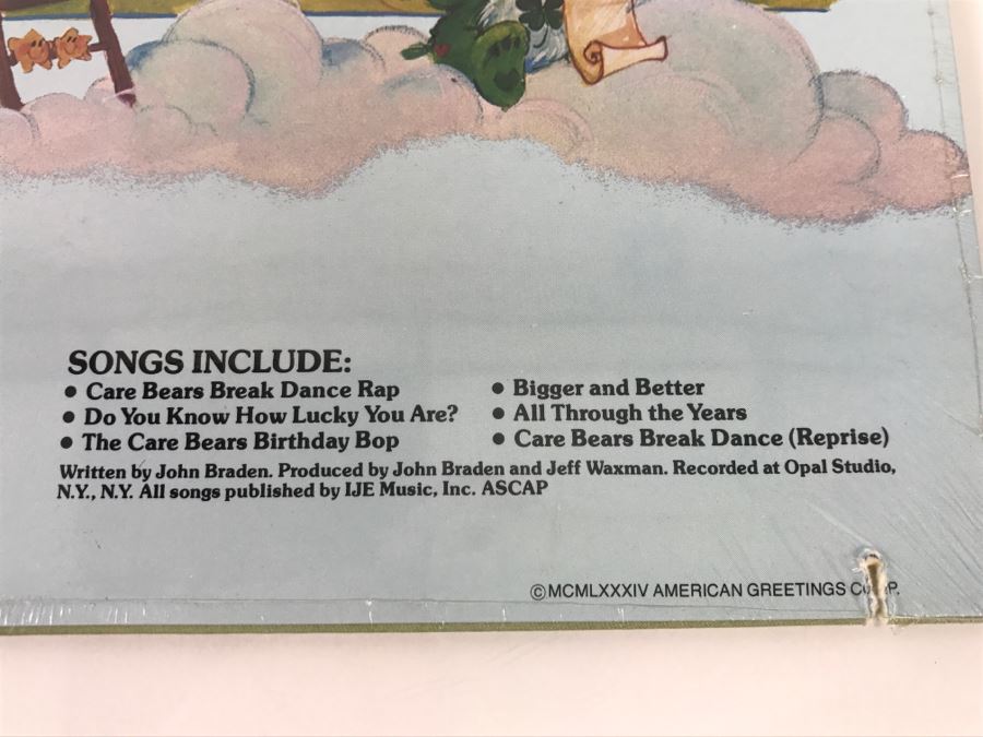 (3) SEALED Care Bears Records KSS5038 KSS5048 KSS5050 [Photo 17]