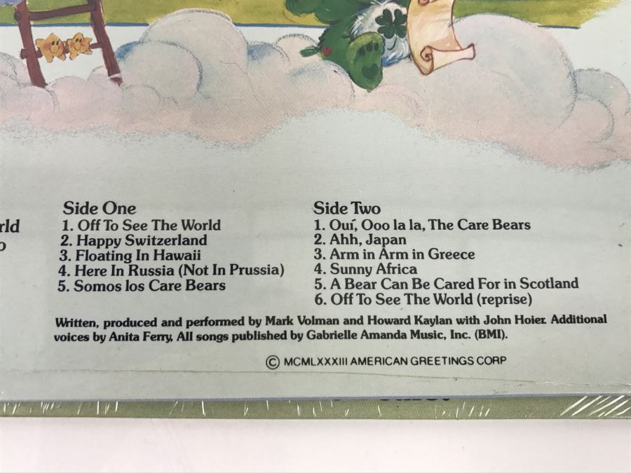 (3) SEALED Care Bears Records KSS5038 KSS5048 KSS5050 [Photo 13]