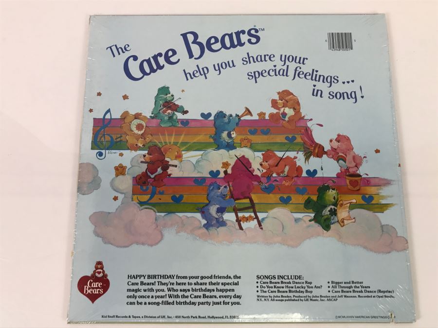 (3) SEALED Care Bears Records KSS5038 KSS5048 KSS5050 [Photo 16]