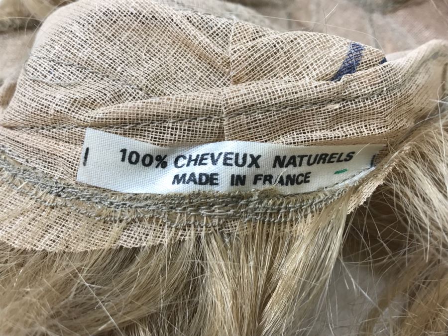 Large Antique Doll Porcelain Head Jointed Composition Body Head Marked 191 16 'Hair Marked 100% Cheveux Naturels Made In France' [Photo 4]