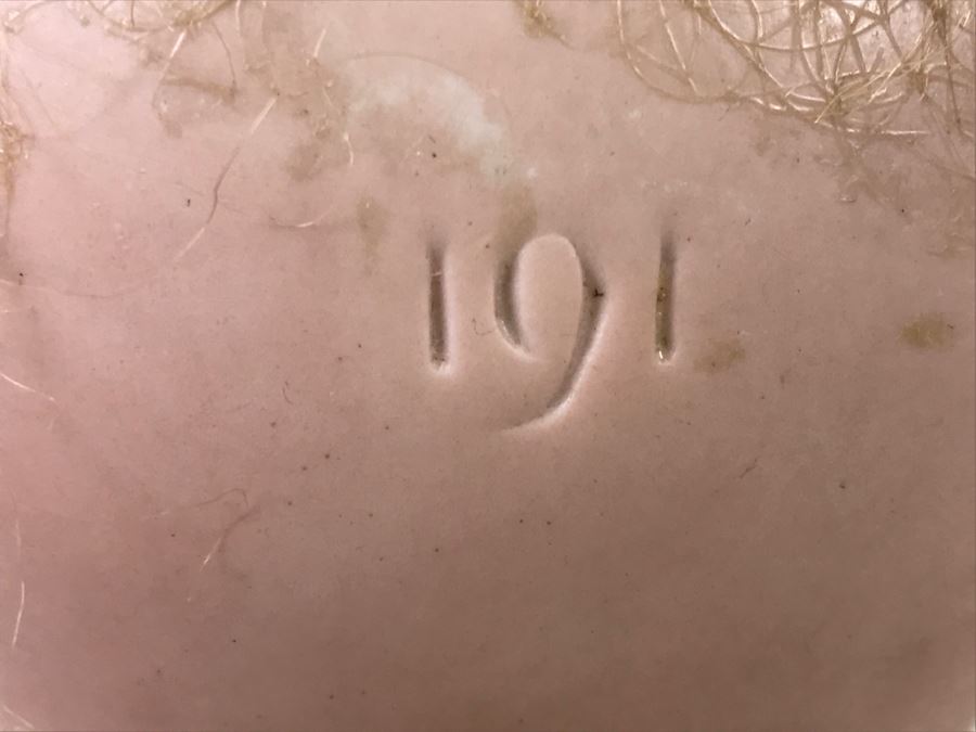 Large Antique Doll Porcelain Head Jointed Composition Body Head Marked 191 16 'Hair Marked 100% Cheveux Naturels Made In France' [Photo 18]