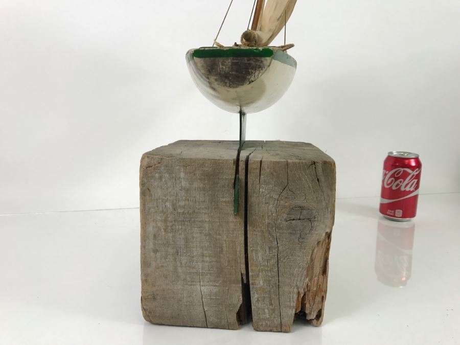 Vintage Star Yacht Birkenhead Pond Yacht Note That Several Wooden Parts Of The Sail Need Repair [Photo 12]