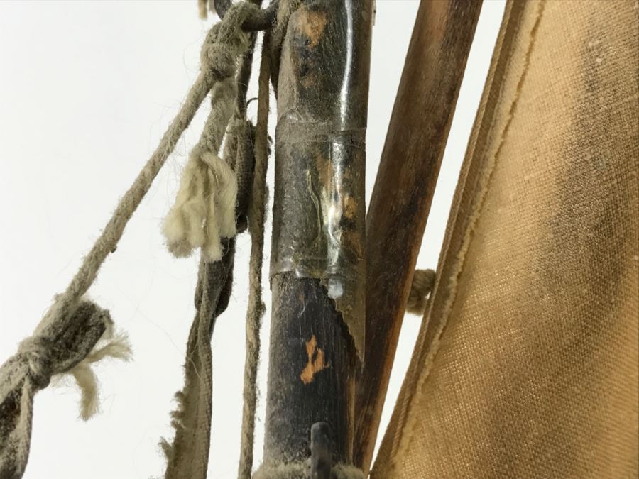 Vintage Star Yacht Birkenhead Pond Yacht Note That Several Wooden Parts Of The Sail Need Repair [Photo 16]