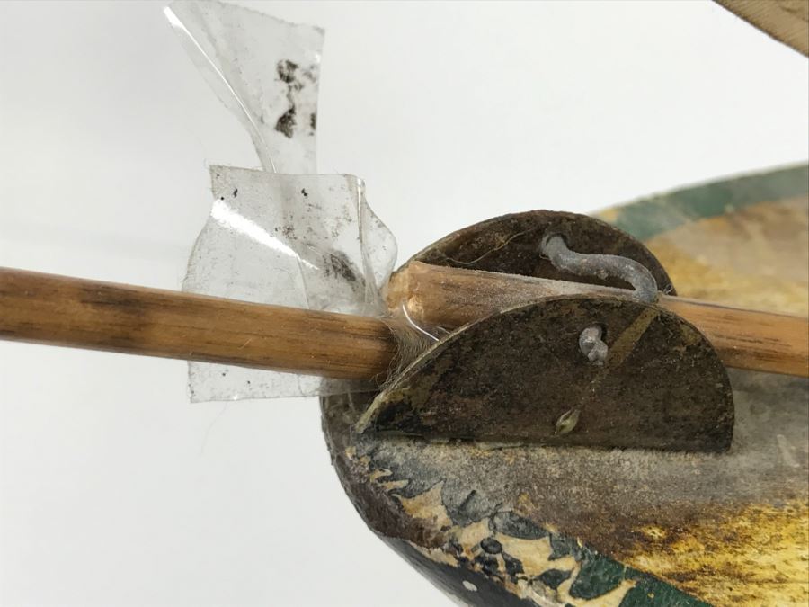 Vintage Star Yacht Birkenhead Pond Yacht Note That Several Wooden Parts Of The Sail Need Repair [Photo 15]