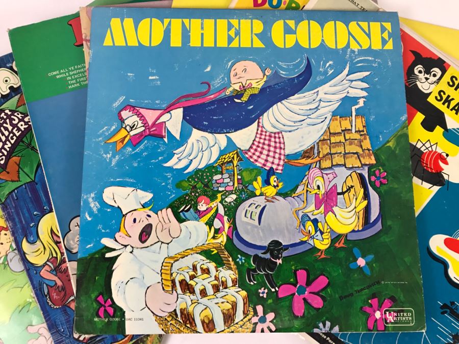 (14) Children's Record Collection Disneyland Records, Golden Records, United Artists [Photo 8]