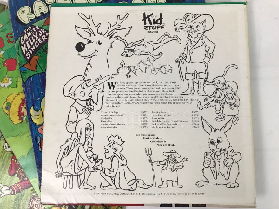 (14) Children's Record Collection Disneyland Records, Golden Records, United Artists [Photo 21]