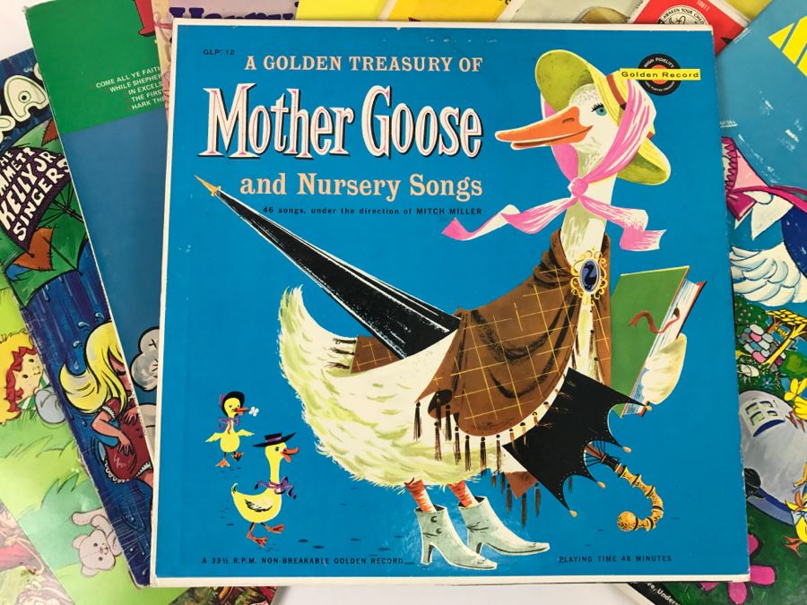 (14) Children's Record Collection Disneyland Records, Golden Records, United Artists [Photo 6]