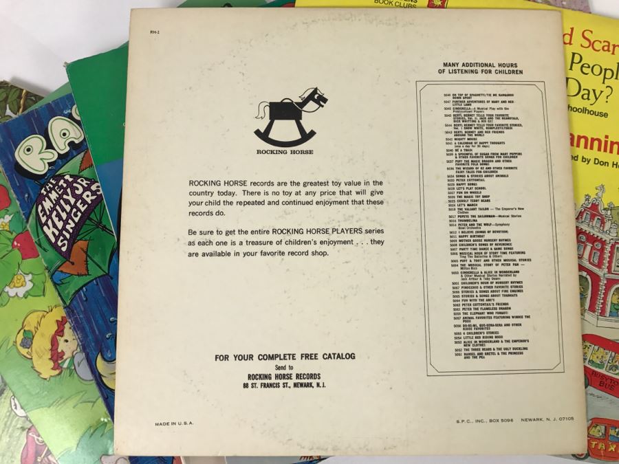 (14) Children's Record Collection Disneyland Records, Golden Records, United Artists [Photo 15]