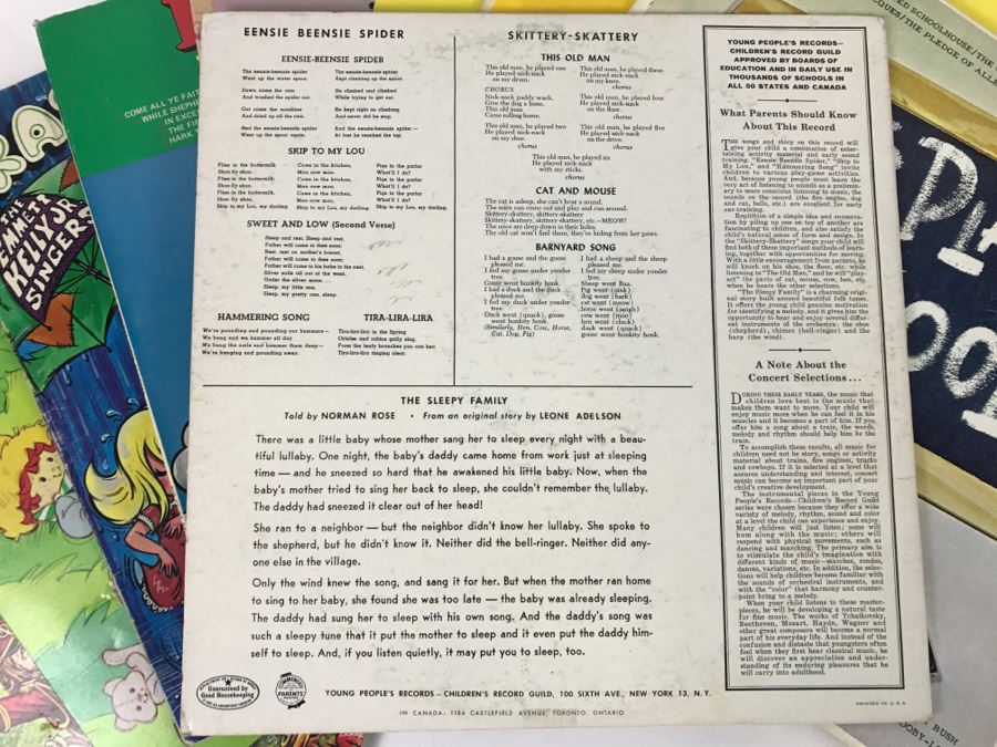 (14) Children's Record Collection Disneyland Records, Golden Records, United Artists [Photo 11]