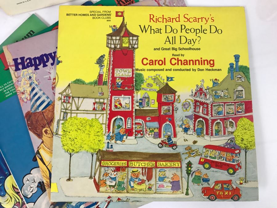 (14) Children's Record Collection Disneyland Records, Golden Records, United Artists [Photo 16]