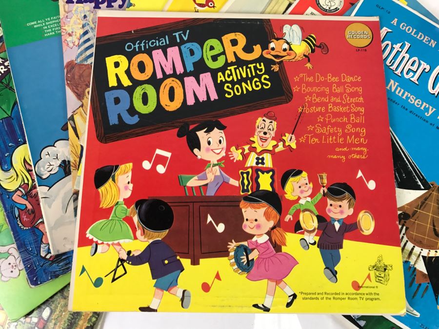 (14) Children's Record Collection Disneyland Records, Golden Records, United Artists [Photo 4]