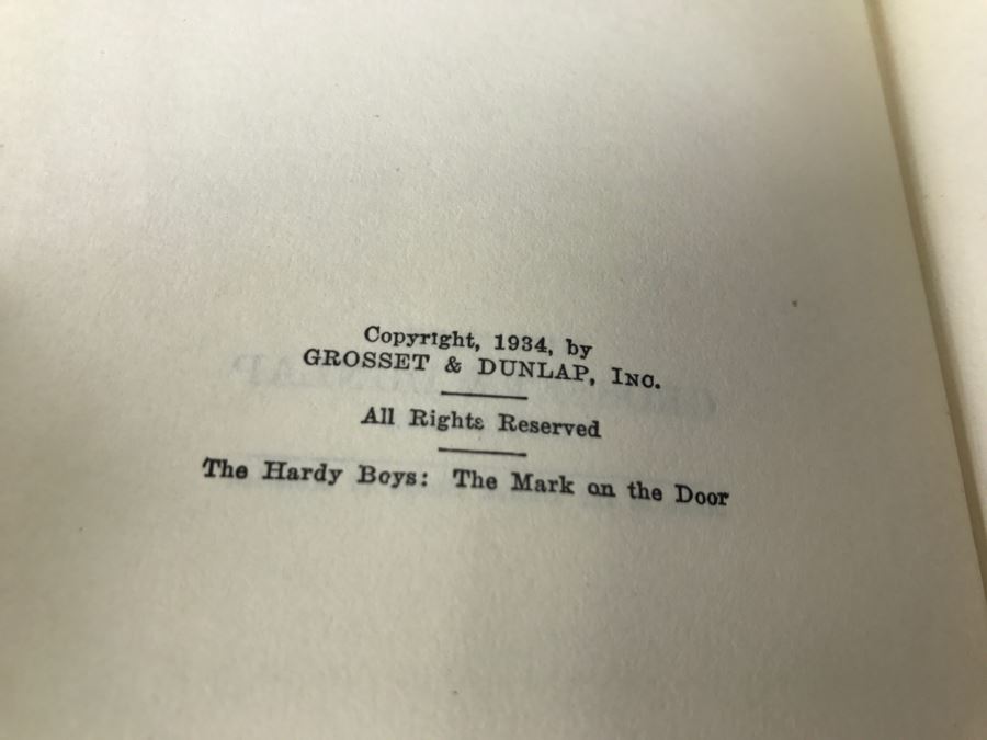 Collection Of Vintage First Edition? Hardy Boys Mystery Stories Books By Franklin W. Dixon No Book Sleeves 1927-1957 [Photo 9]