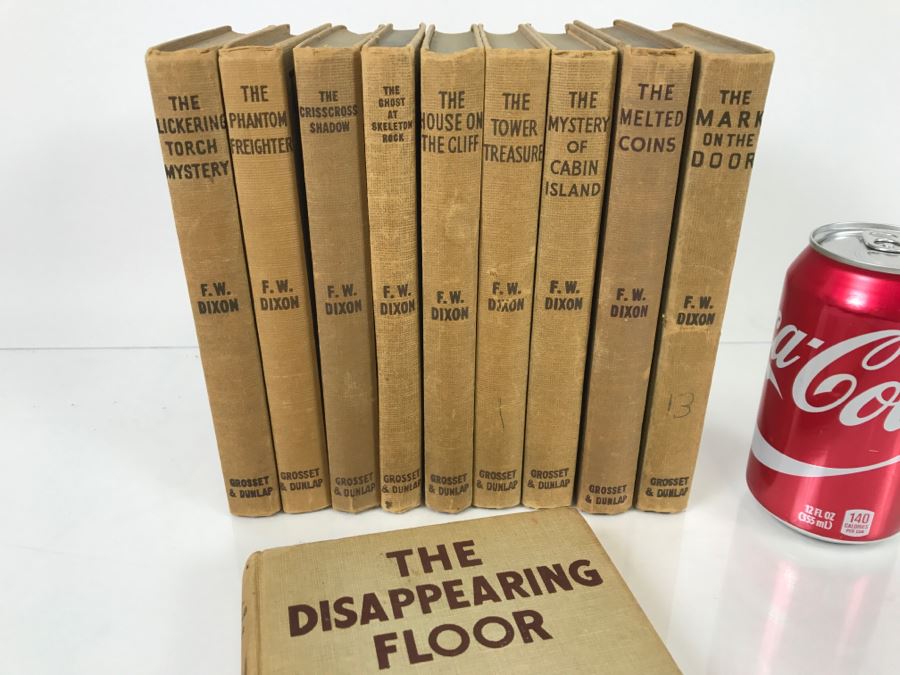 Collection Of Vintage First Edition? Hardy Boys Mystery Stories Books By Franklin W. Dixon No Book Sleeves 1927-1957 [Photo 2]