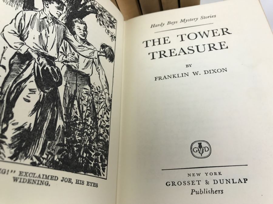 Collection Of Vintage First Edition? Hardy Boys Mystery Stories Books By Franklin W. Dixon No Book Sleeves 1927-1957 [Photo 18]
