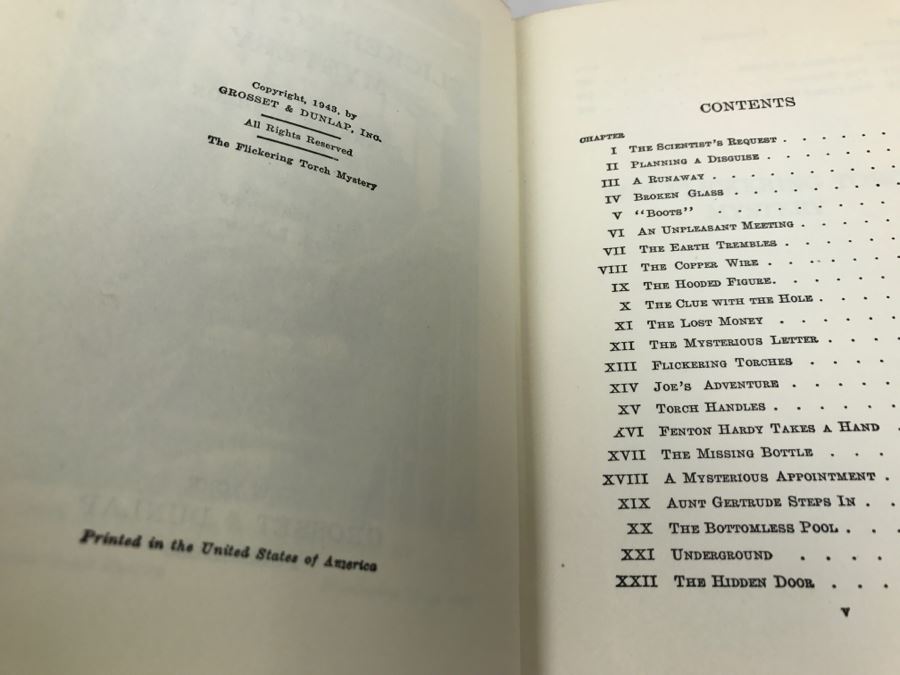 Collection Of Vintage First Edition? Hardy Boys Mystery Stories Books By Franklin W. Dixon No Book Sleeves 1927-1957 [Photo 37]