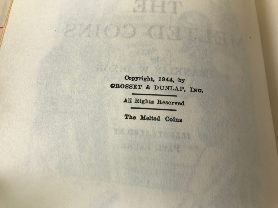 Collection Of Vintage First Edition? Hardy Boys Mystery Stories Books By Franklin W. Dixon No Book Sleeves 1927-1957 [Photo 12]
