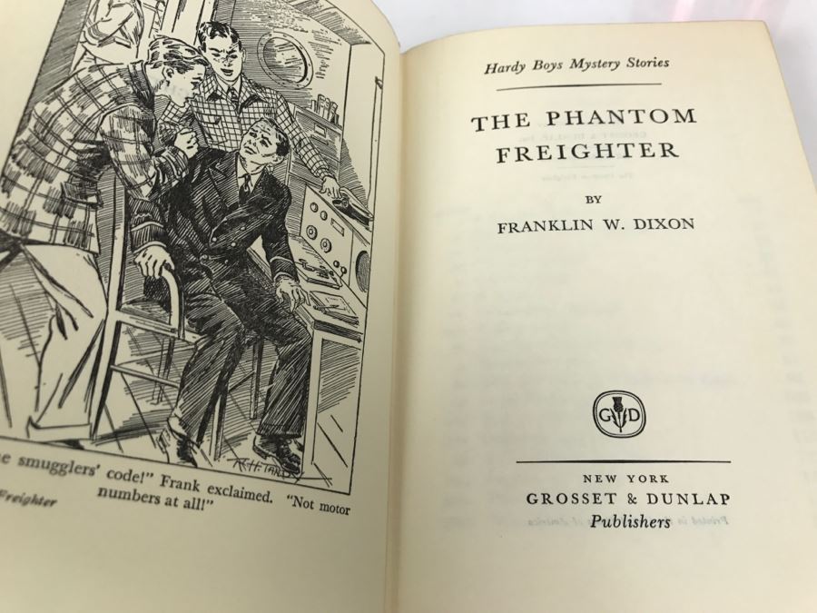 Collection Of Vintage First Edition? Hardy Boys Mystery Stories Books By Franklin W. Dixon No Book Sleeves 1927-1957 [Photo 32]