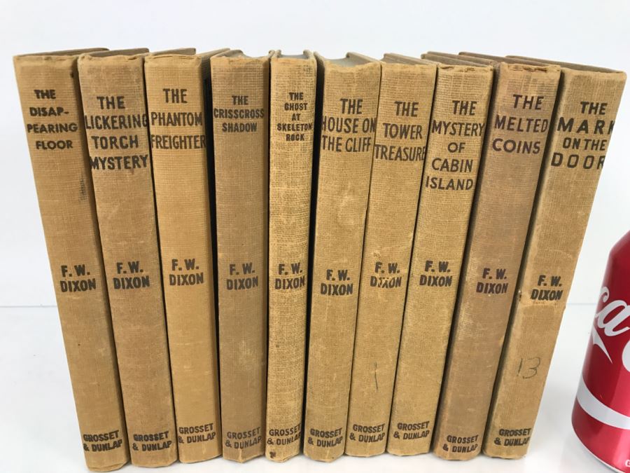 Collection Of Vintage First Edition? Hardy Boys Mystery Stories Books By Franklin W. Dixon No Book Sleeves 1927-1957 [Photo 3]