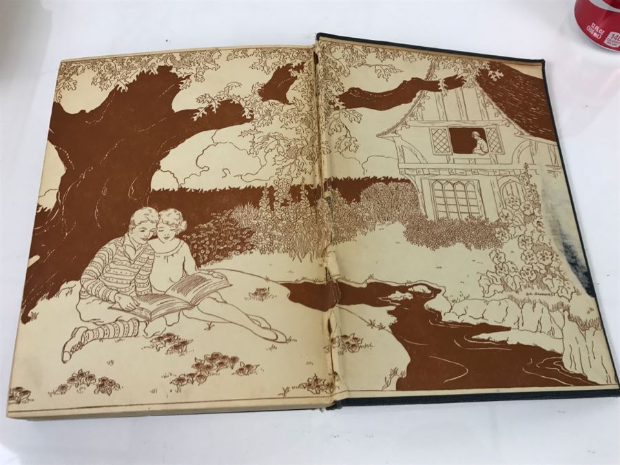 Vintage Robin Hood And The Men Of The Greenwood Ilustrated Book M A Donohue & Company [Photo 15]