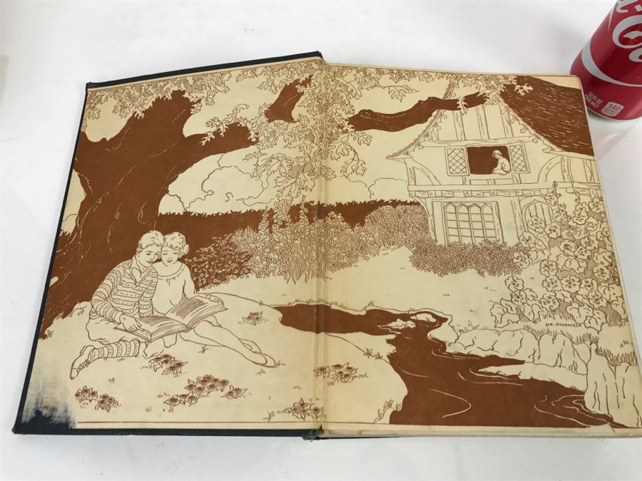 Vintage Robin Hood And The Men Of The Greenwood Ilustrated Book M A Donohue & Company [Photo 5]