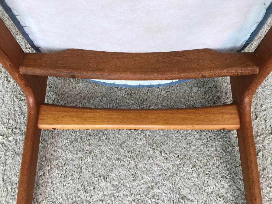 (6) Danish Mid-Century Modern Teak Dining Chairs (2 Chairs Are Armchairs) Attributed To Erik Buch - This Item Has A Reserve [Photo 14]