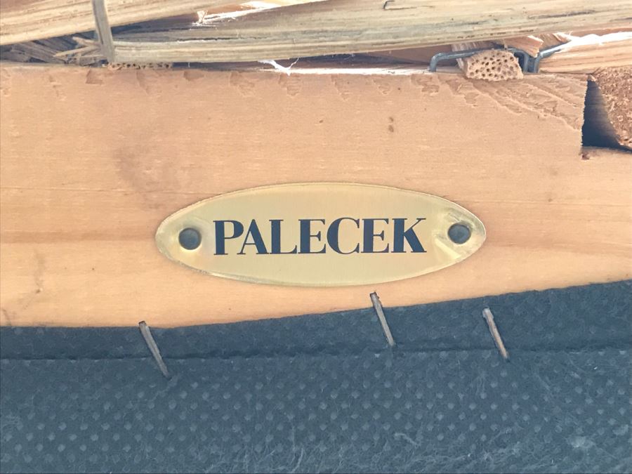 PALECEK Wicker Armchair With Ottoman Retails For Over $2,000 [Photo 8]