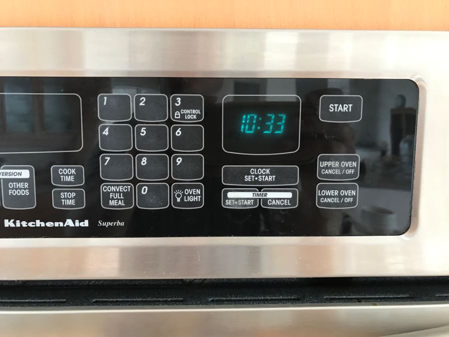 KitchenAid Stainless Steel Double Wall Oven Model KEBS208DSS6 [Photo 4]