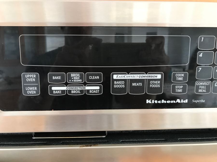 KitchenAid Stainless Steel Double Wall Oven Model KEBS208DSS6