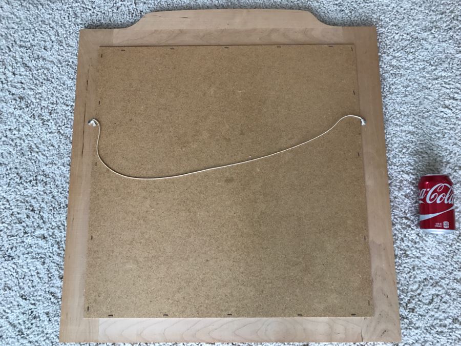 Wooden Wall Mirror [Photo 4]