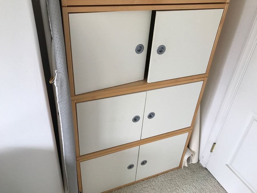 (4) IKEA Wall Shelf Units - Note Second Unit From Top Is Damaged But Can Be Repaired [Photo 3]