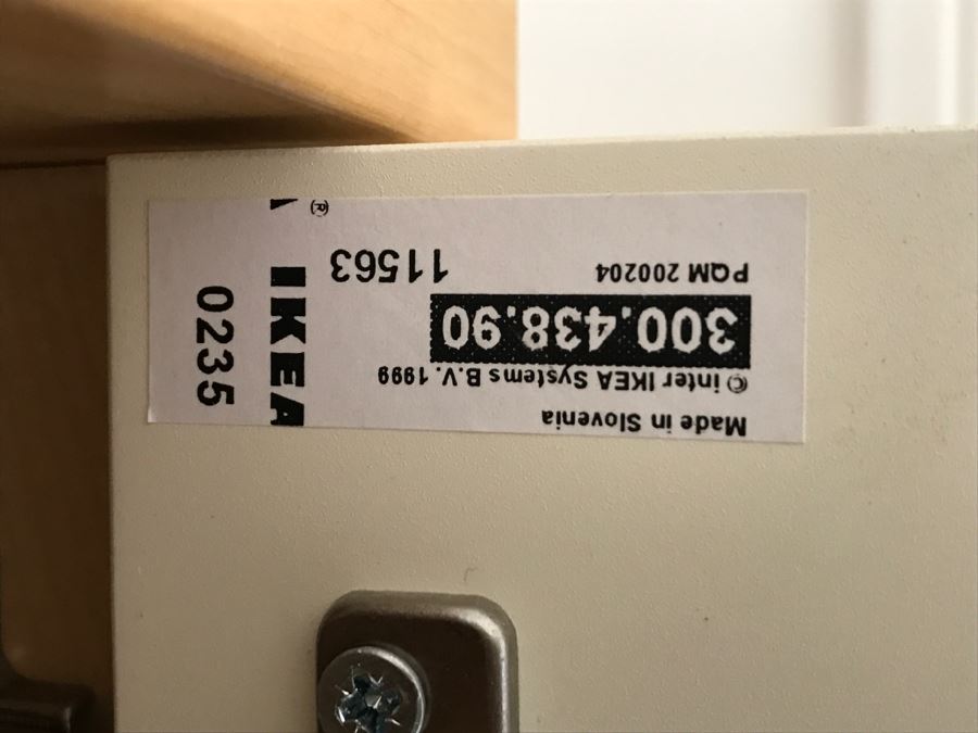 (4) IKEA Wall Shelf Units - Note Second Unit From Top Is Damaged But Can Be Repaired [Photo 4]