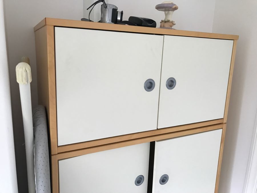 (4) IKEA Wall Shelf Units - Note Second Unit From Top Is Damaged But Can Be Repaired [Photo 2]