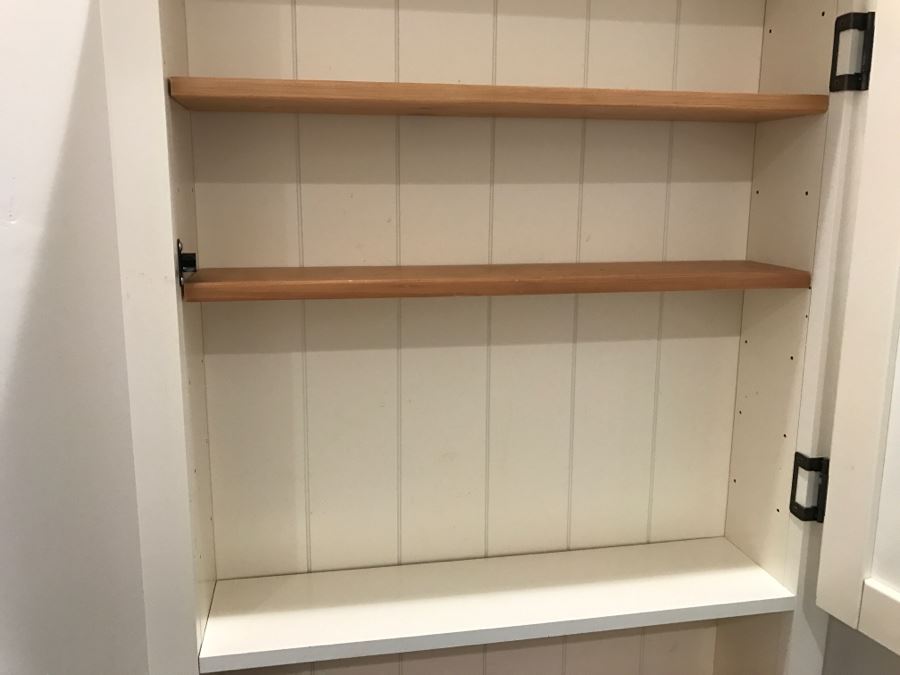 White Wall Mounted Medicine Cabinet [Photo 3]