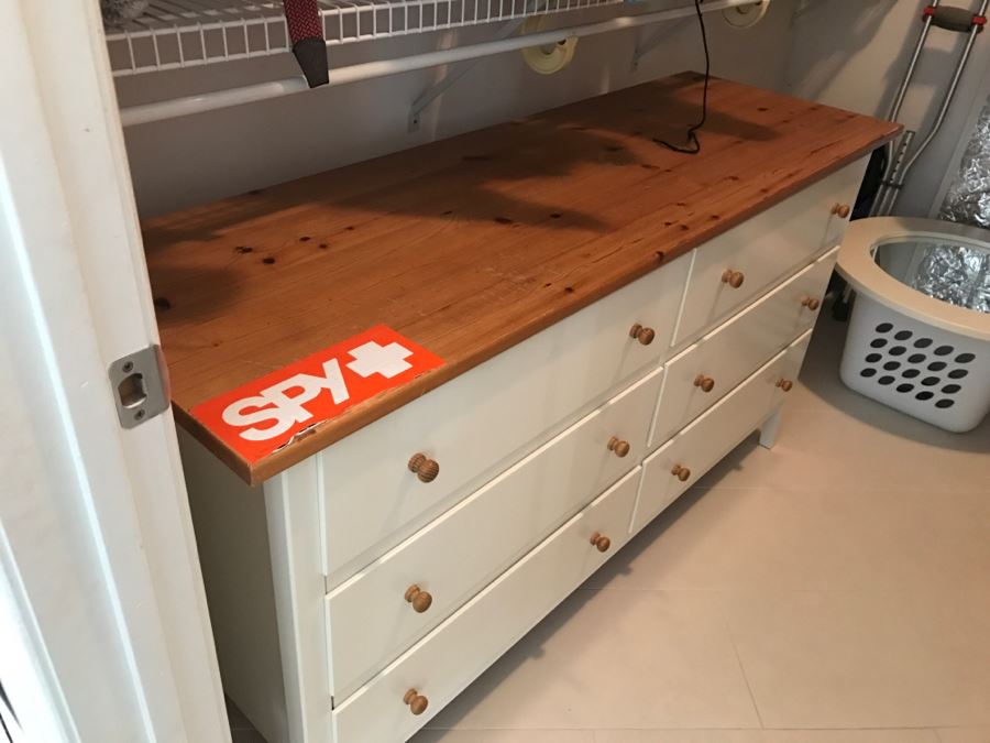 6-Drawer White Dresser [Photo 2]