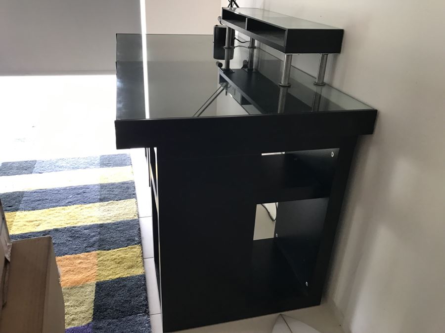 Black Desk - Does Not Include Lamp Shown In Photo [Photo 4]