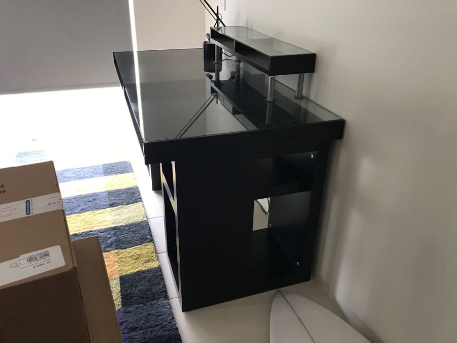 Black Desk - Does Not Include Lamp Shown In Photo [Photo 6]