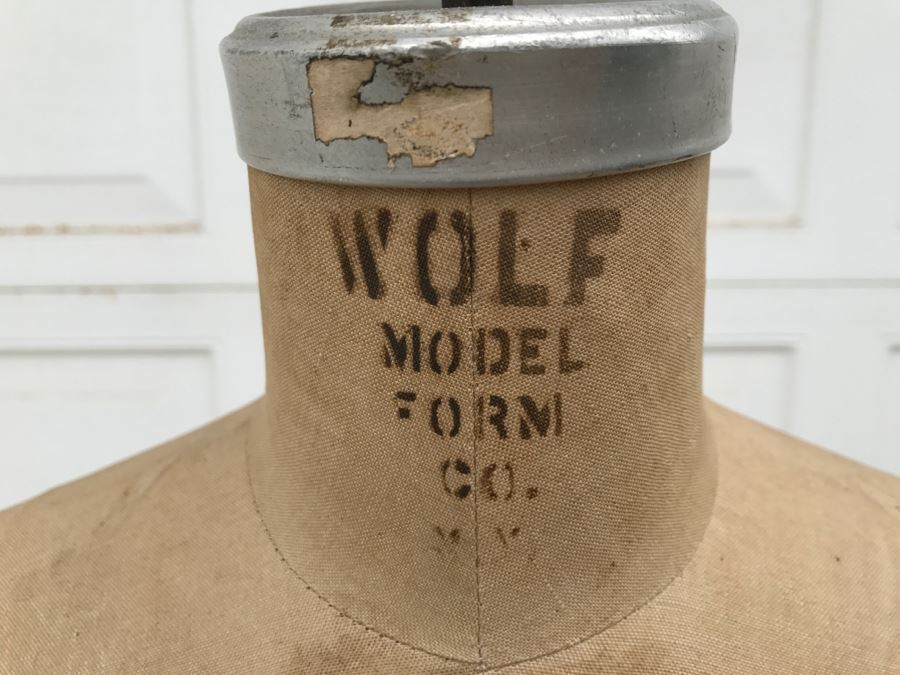 Vintage WOLF Model Form Co. NY Lorraine Labarre Collapsible Model 1964 7 Mannequin Dress Form [Photo 3]