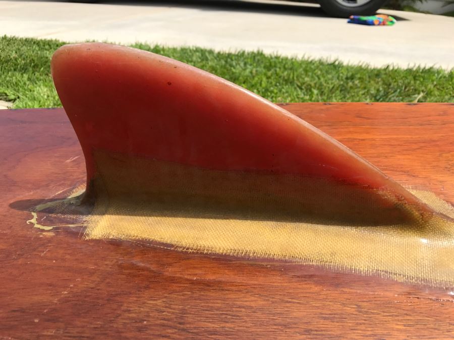 Vintage 1967 Australian Wooden Surf Ski With Paddle Bailey Boat Builders Sydney Apx 14' Long [Photo 36]