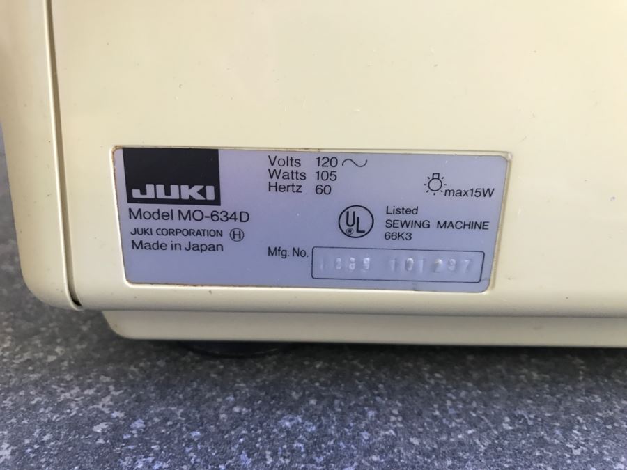 JUKI MO-634D Overlock Sewing Machine [Photo 8]