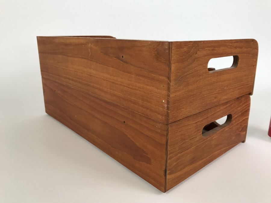 Stacking Teak Wine Bottle Storage Racks [Photo 4]