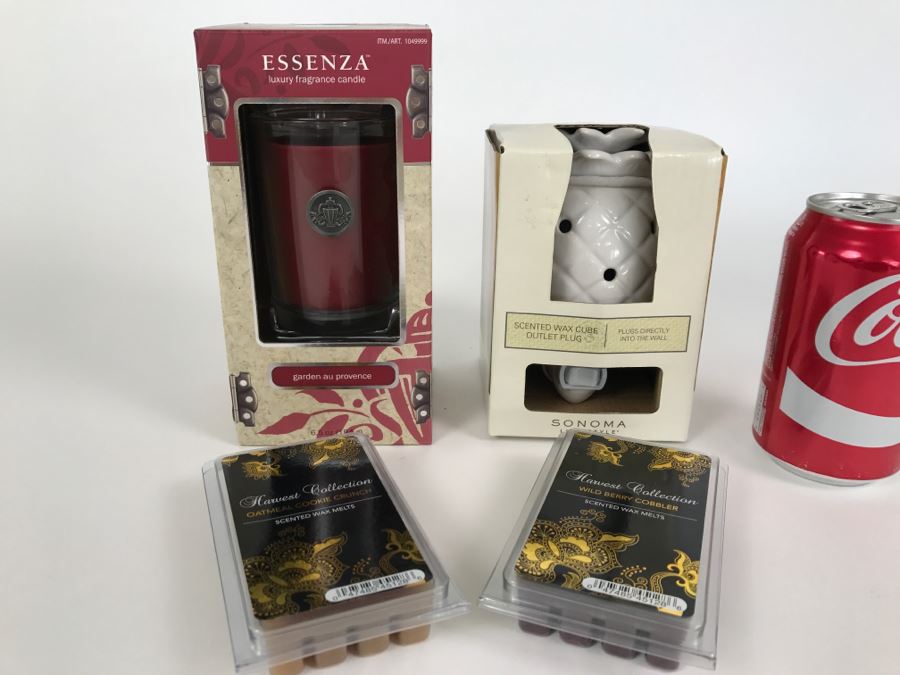 New Fragrance Candle And Scented Wax Cube Outlet Plug Lot [Photo 1]
