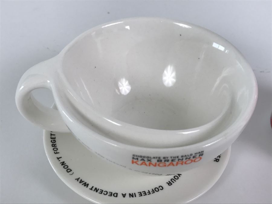 Max Brenner Kangaroo Chocolate Coffee Cup Chocolate By The Bald Man With Spoon [Photo 5]