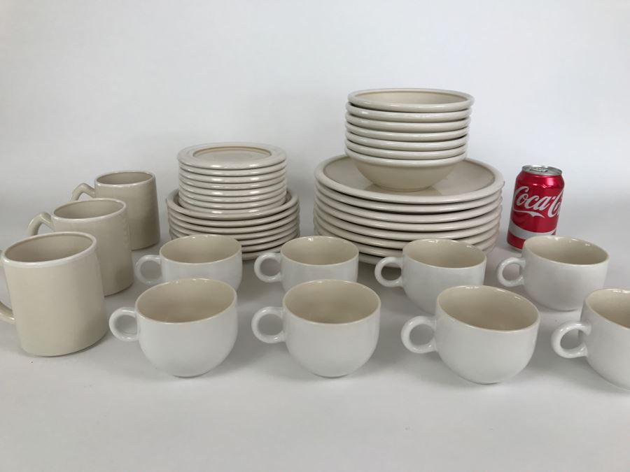 Epoch Dishwasher Oven Microwave Safe Dish Cup And Saucer Set ~41 Pieces [Photo 1]
